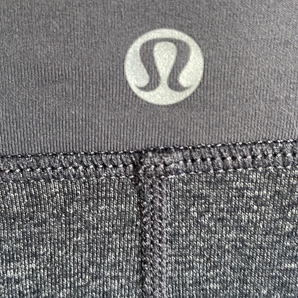 Lululemon strap gray tank top